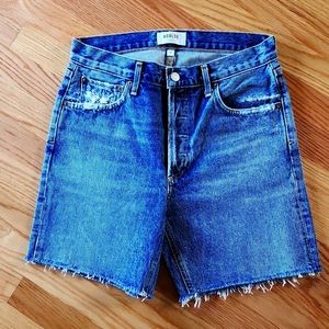 AGOLDE Rumi Denim Shorts, Size 27 NWOT